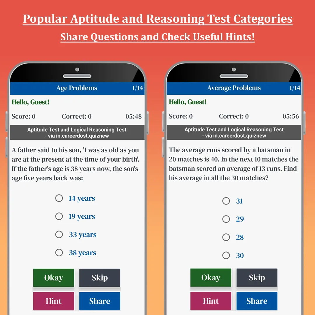 Aptitude & Reasoning Exam Prep | Indus Appstore | Screenshot