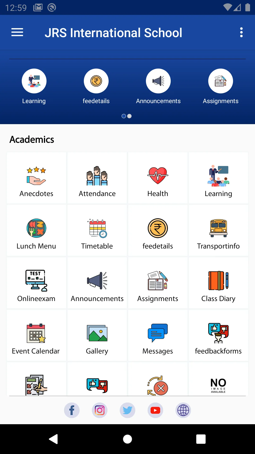 JRS Parent Portal | Indus Appstore | Screenshot