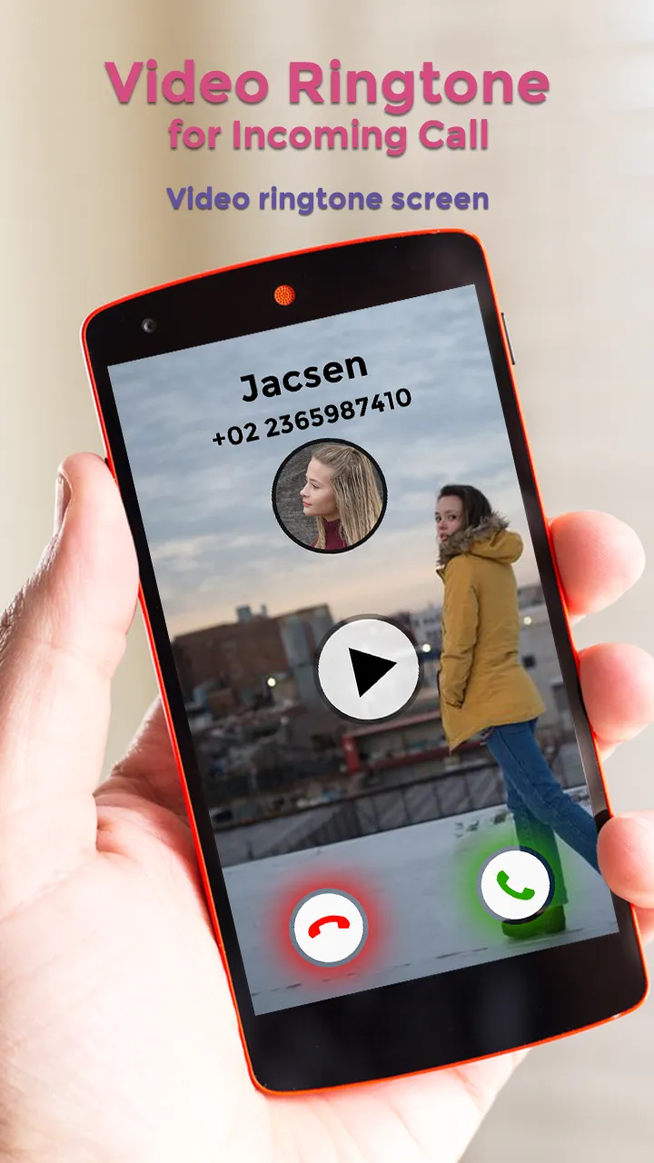 Video Ringtone for Incoming Ca | Indus Appstore | Screenshot