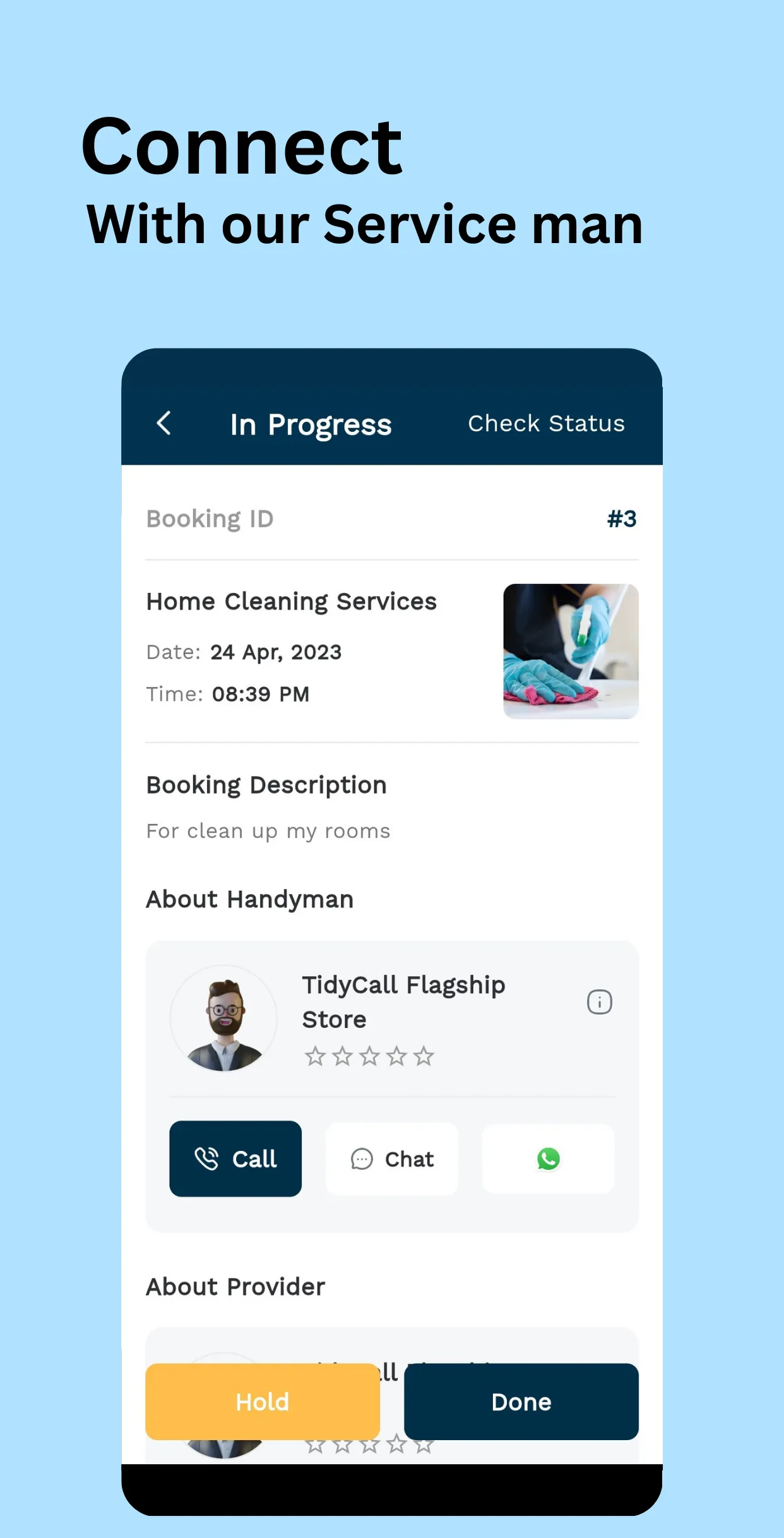 TidyCall | Handyman Services | Indus Appstore | Screenshot