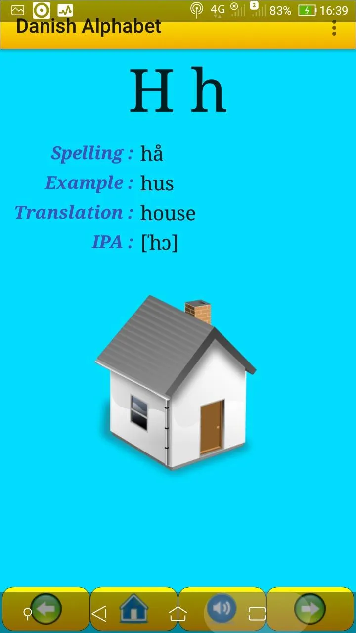Danish alphabet for old people | Indus Appstore | Screenshot