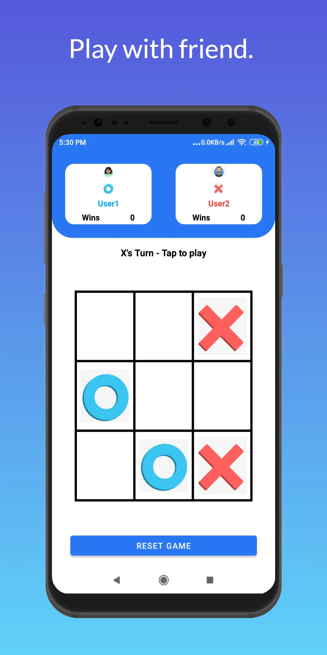 TICTACTOE_GAMING | Indus Appstore | Screenshot