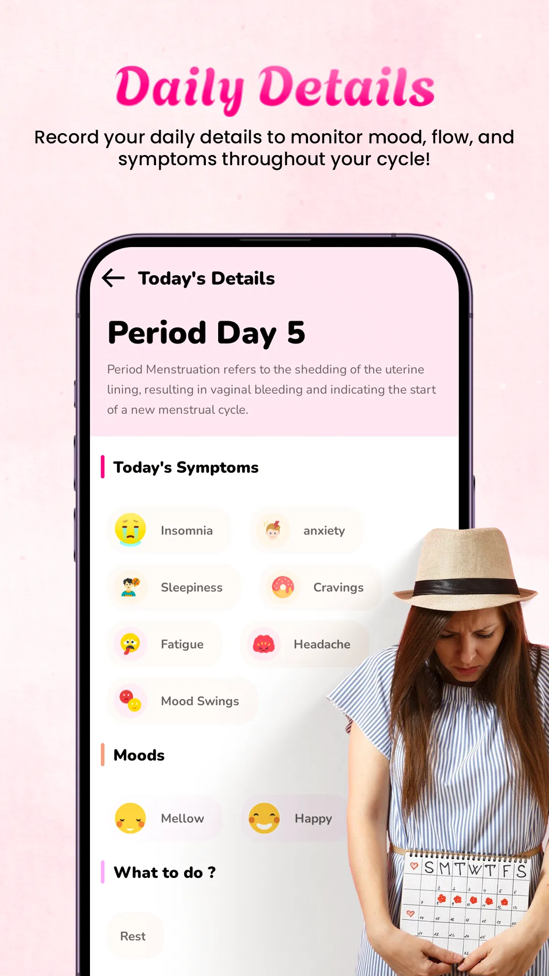 Period Tracker Period Calendar | Indus Appstore | Screenshot