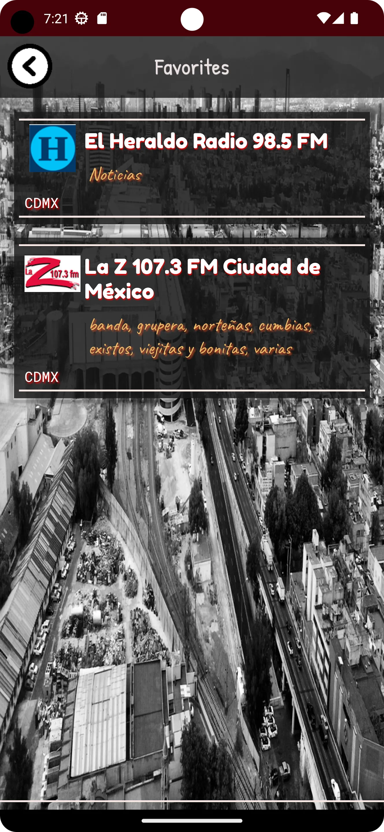 Radio of México City CDMX | Indus Appstore | Screenshot