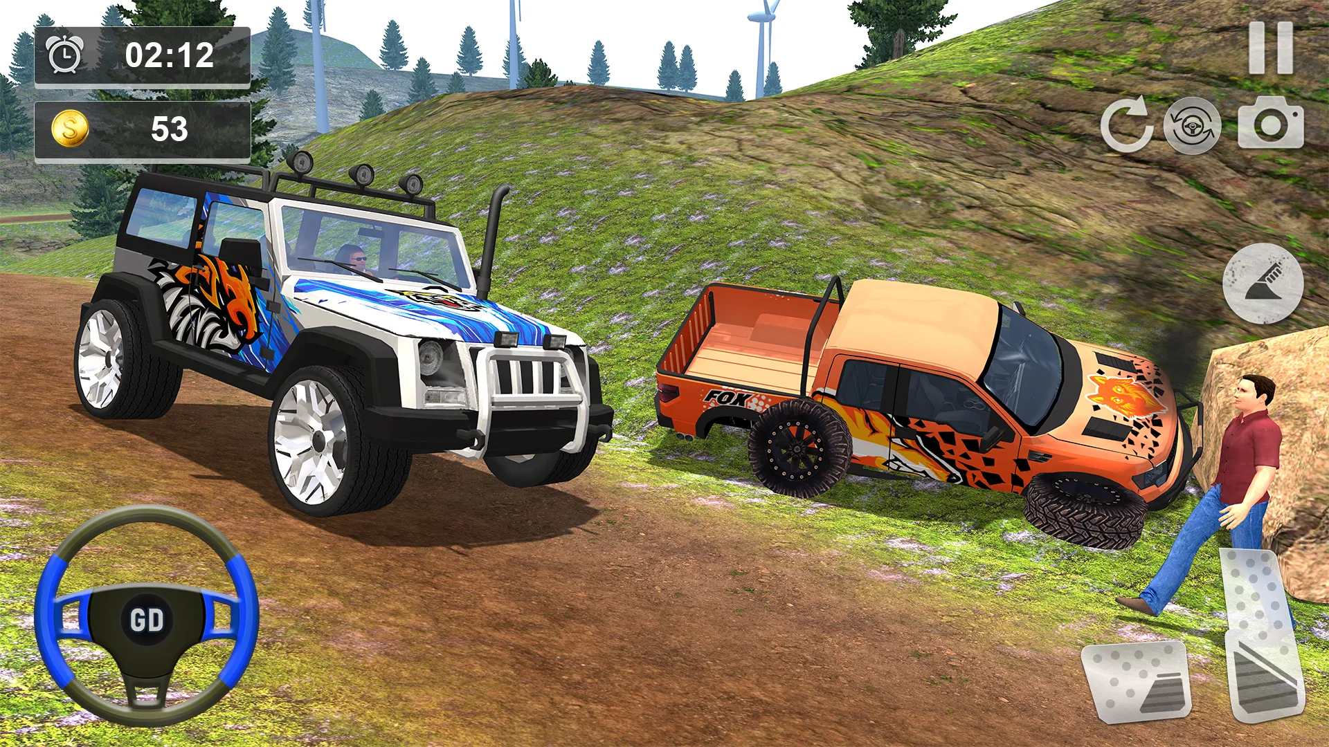Offroad Jeep Driving - 3D Game | Indus Appstore | Screenshot