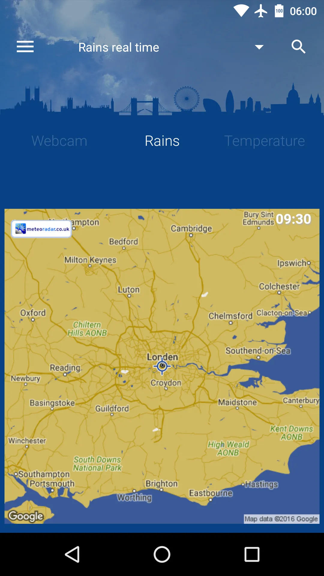 London Weather | Indus Appstore | Screenshot