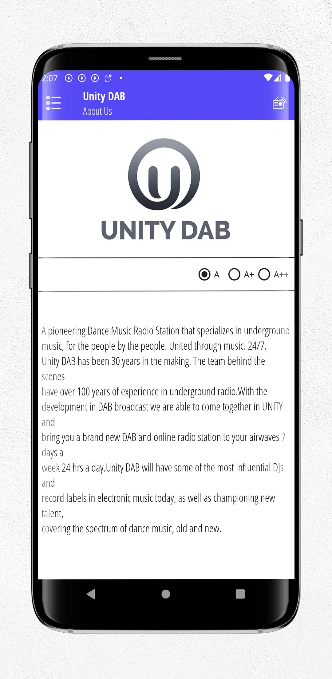 Unity DAB | Indus Appstore | Screenshot