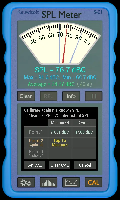 SPL Meter | Indus Appstore | Screenshot