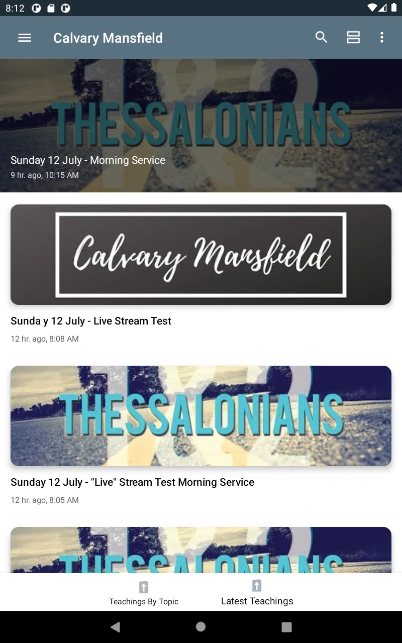 Calvary Mansfield | Indus Appstore | Screenshot