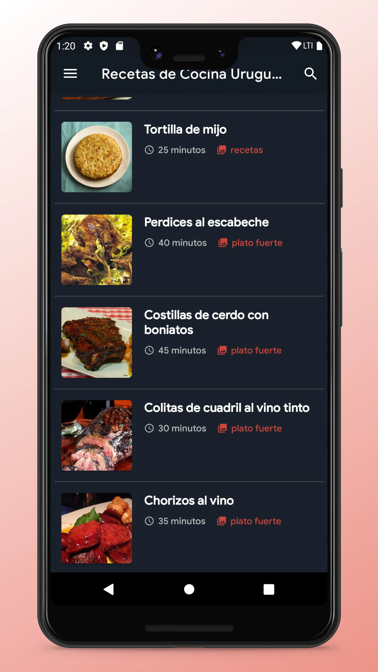 Uruguayan Recipes - Food App | Indus Appstore | Screenshot