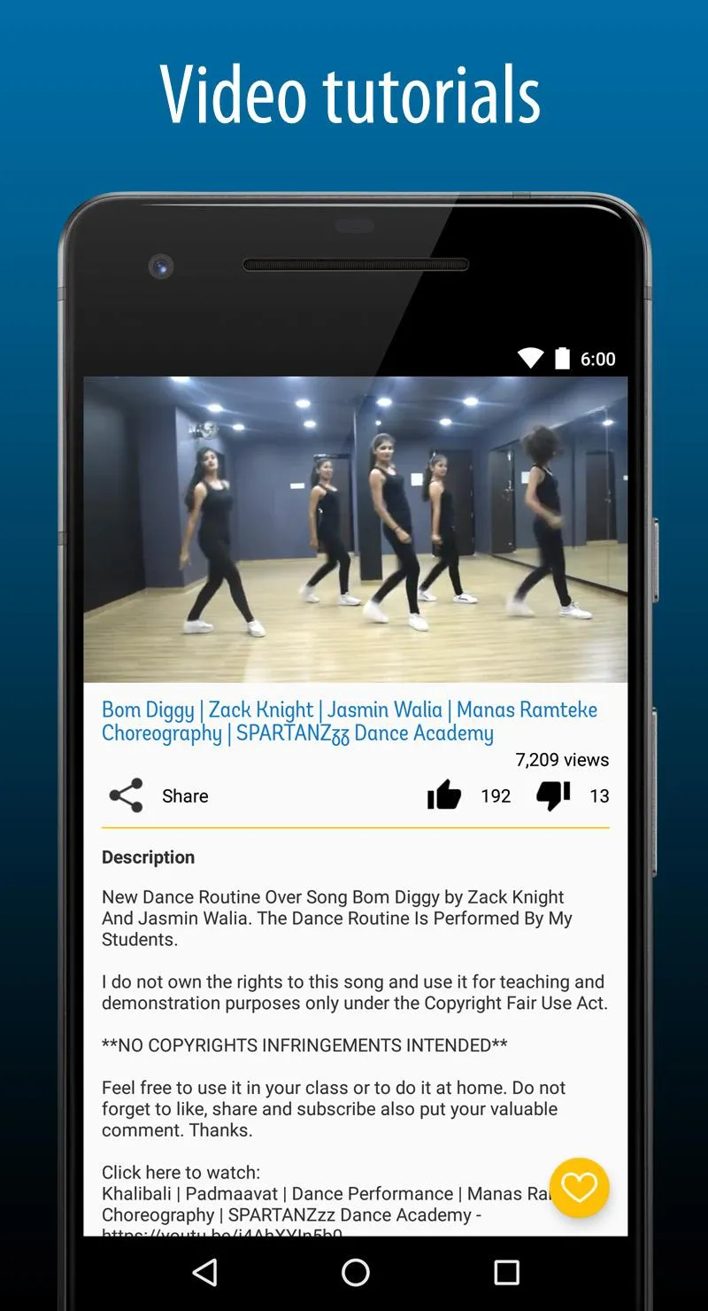 Dance Steps Videos | Indus Appstore | Screenshot