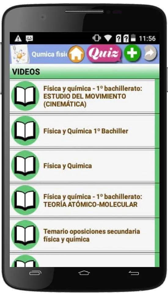 Química física en Bachillerato | Indus Appstore | Screenshot