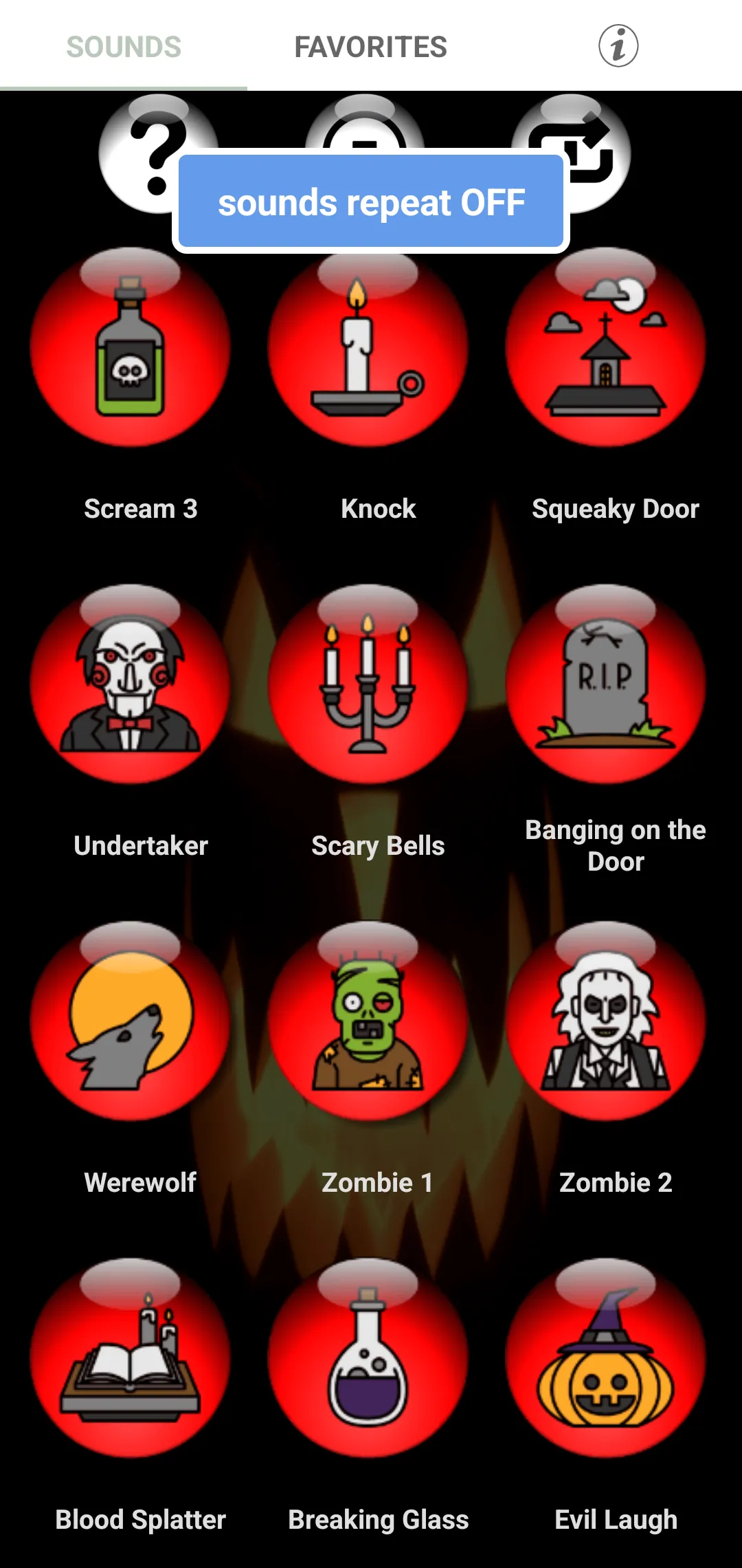 Scary Sound Effects | Indus Appstore | Screenshot