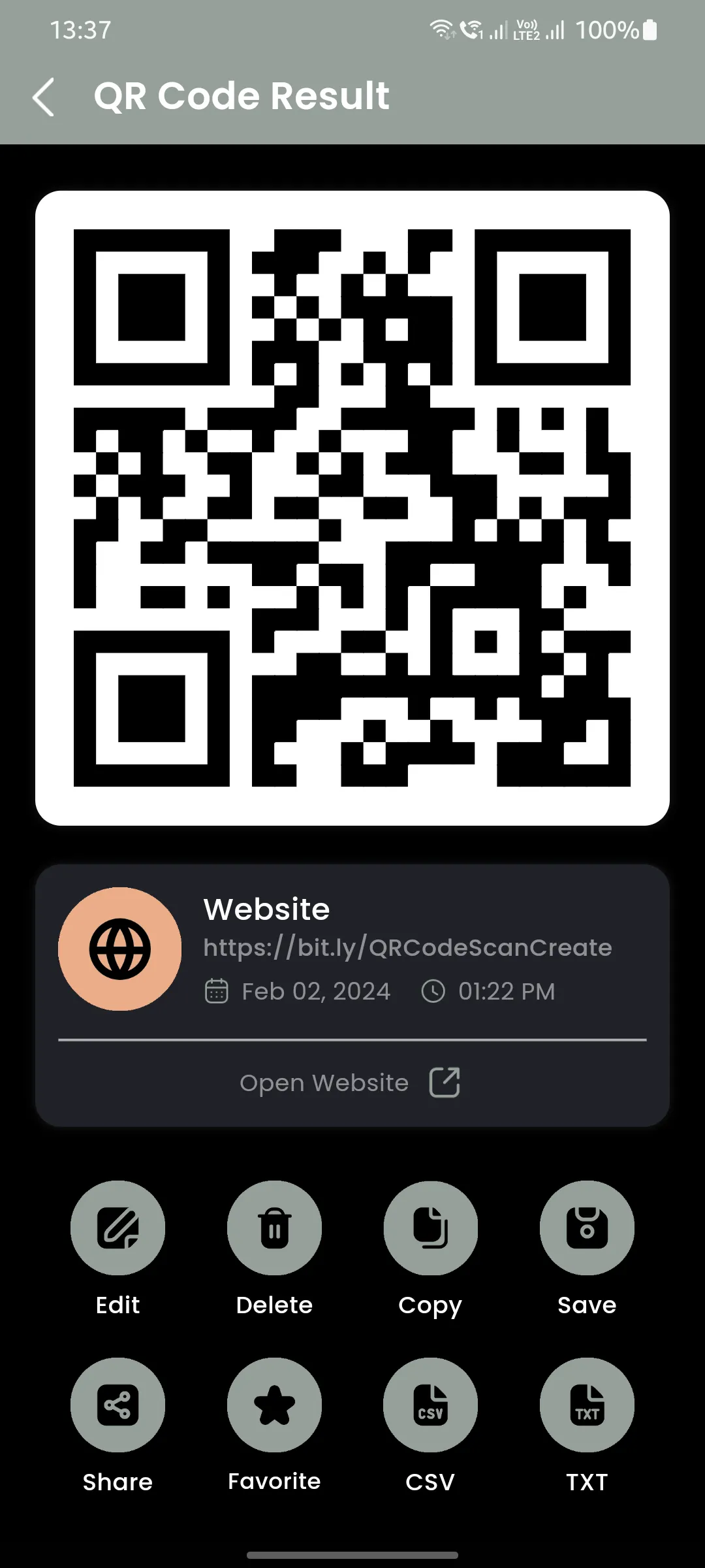 QR Code Scanner | Indus Appstore | Screenshot