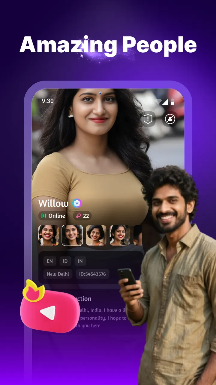 ChaloJi - Private Chat | Indus Appstore | Screenshot