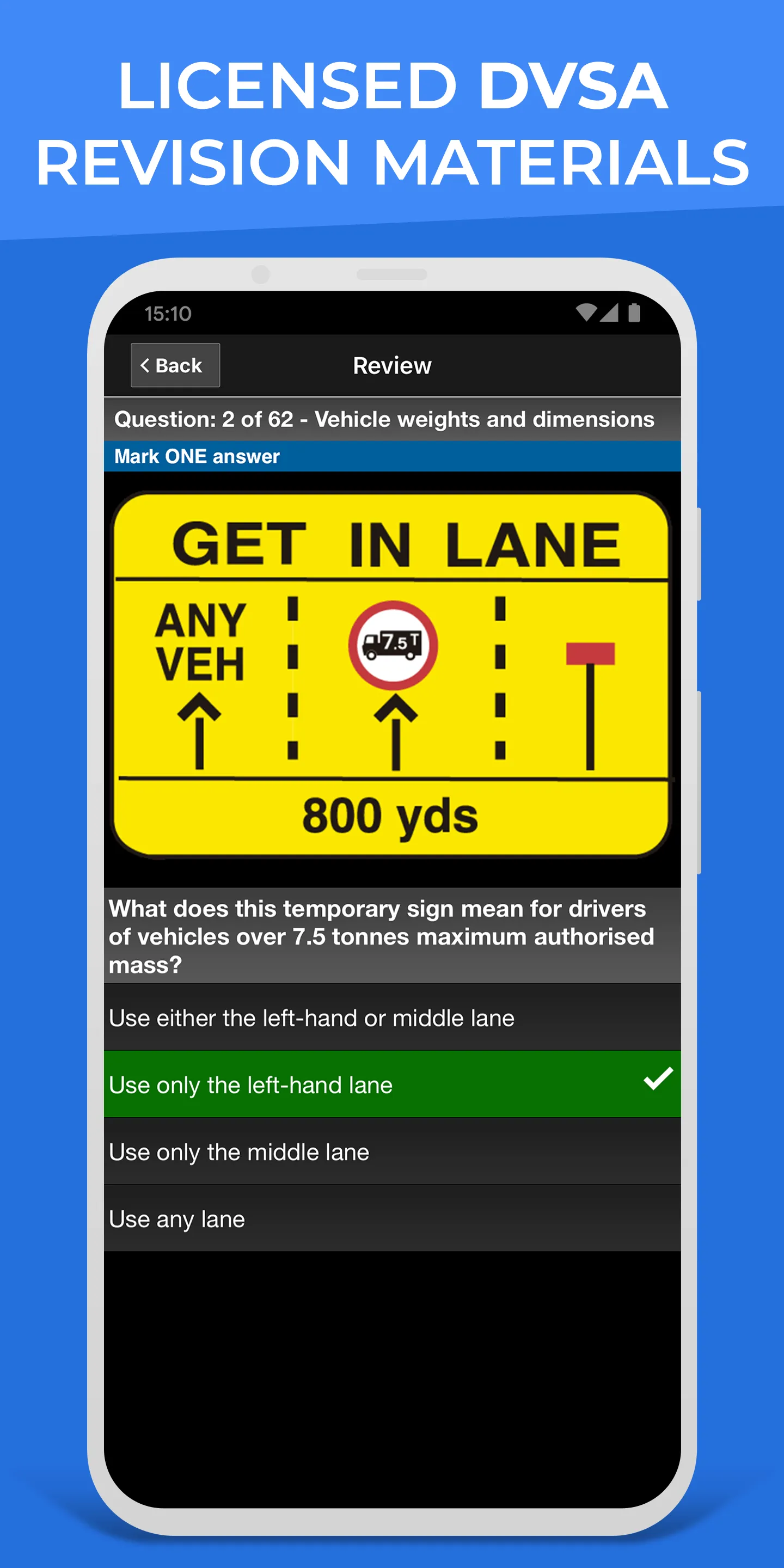 LGV Theory Test UK (HGV) | Indus Appstore | Screenshot