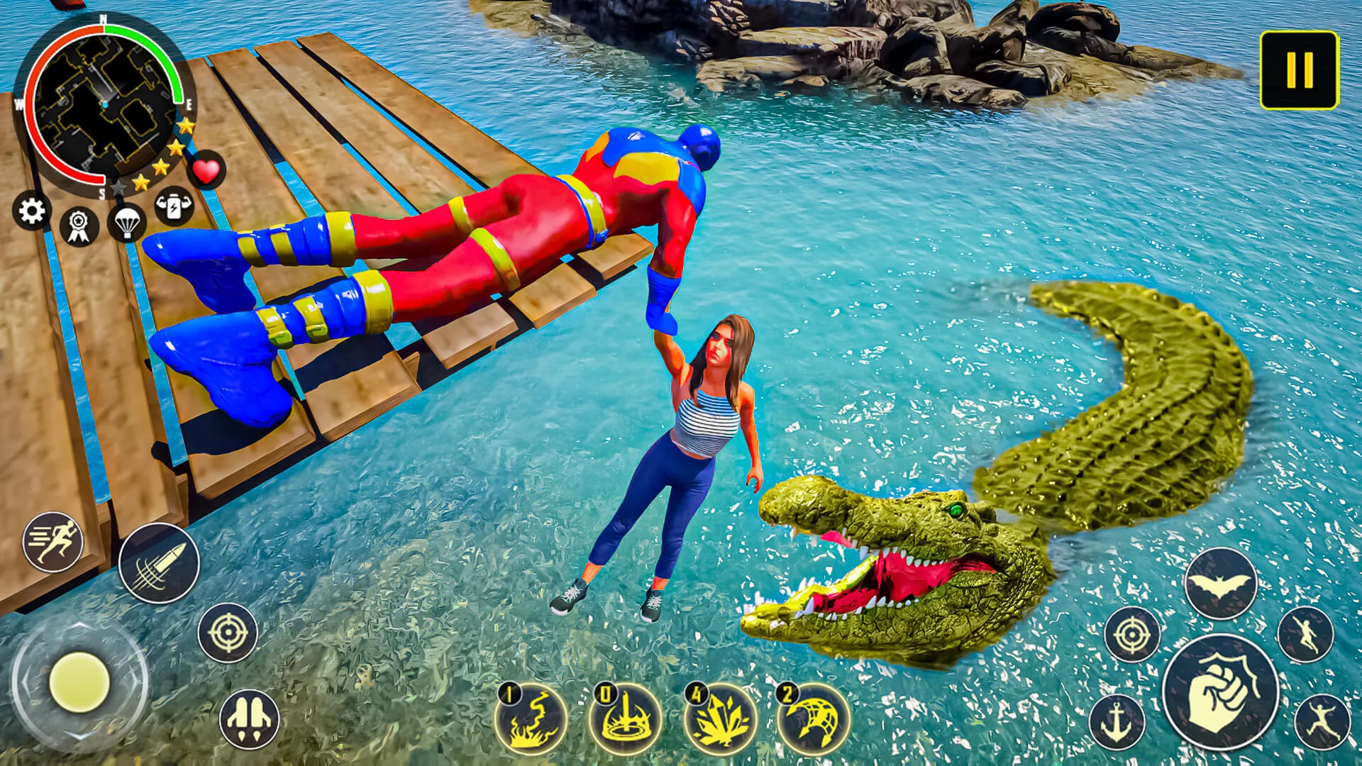 Rope Spider Game Fighting Town | Indus Appstore | Screenshot