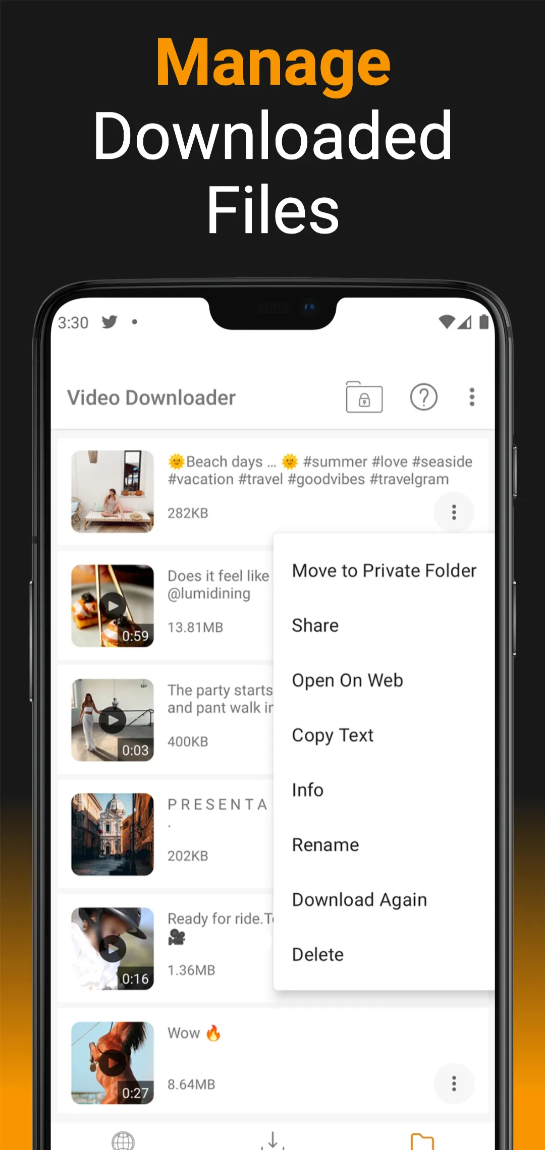 Video Saver Downloader | Indus Appstore | Screenshot