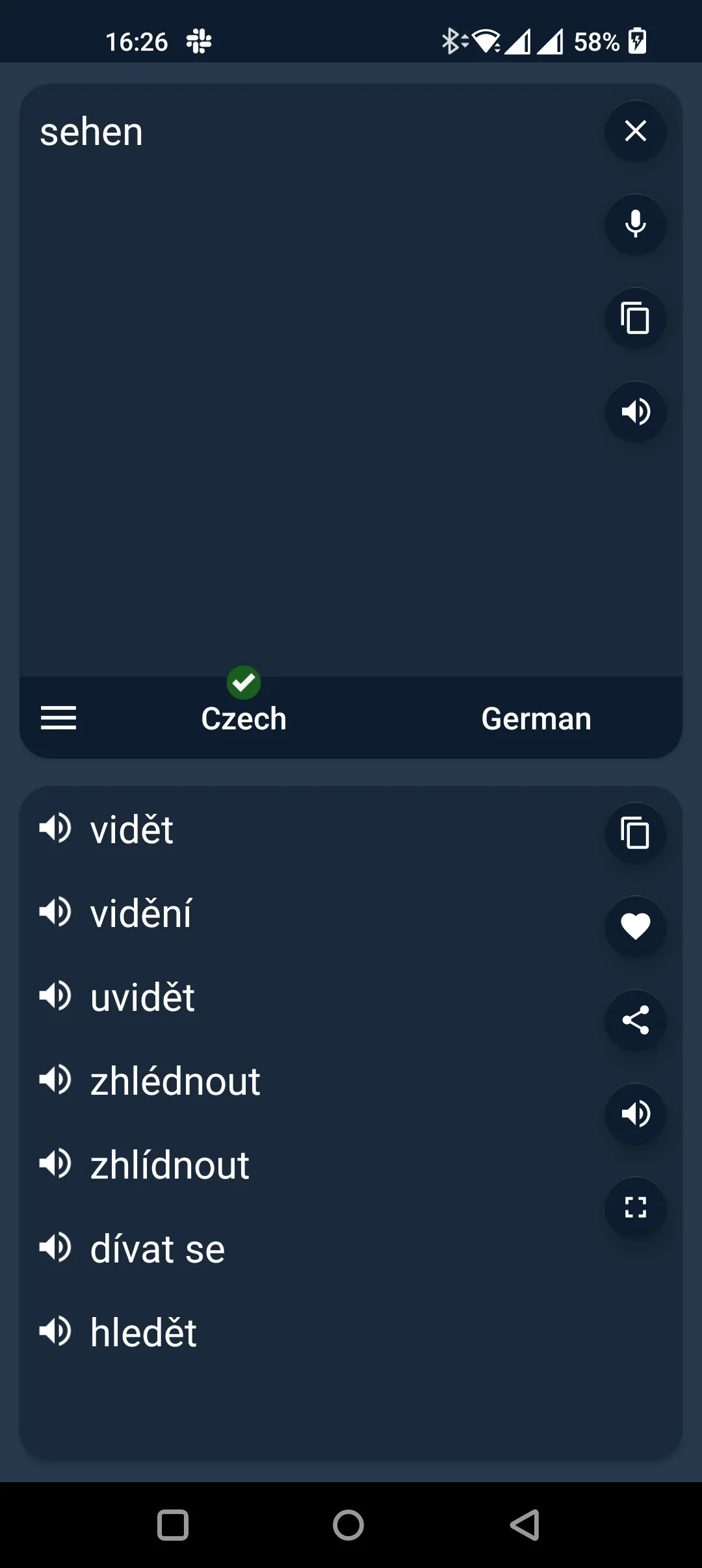 Czech - German Translator | Indus Appstore | Screenshot