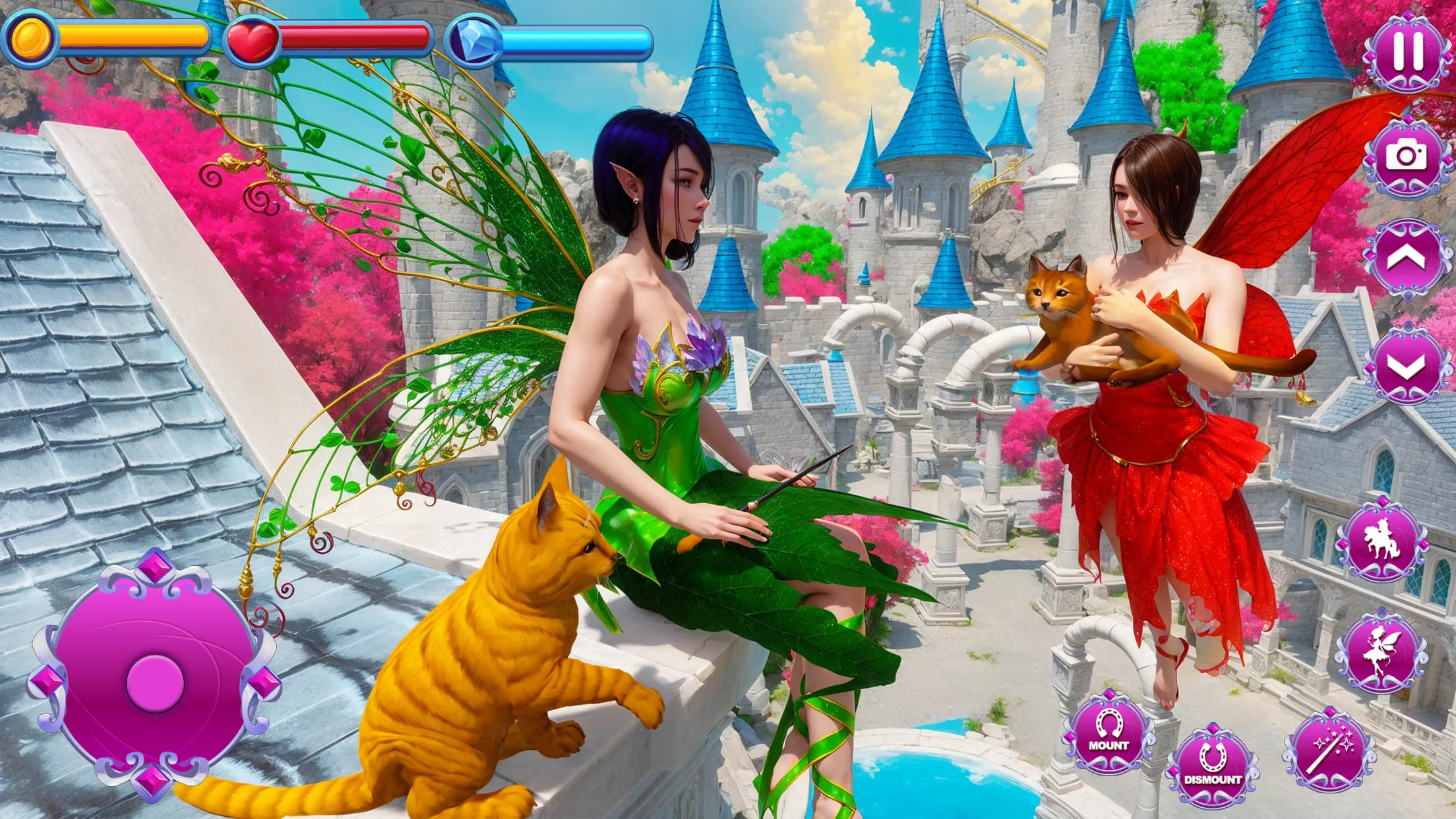 Magical Fairy Family Life Sim | Indus Appstore | Screenshot
