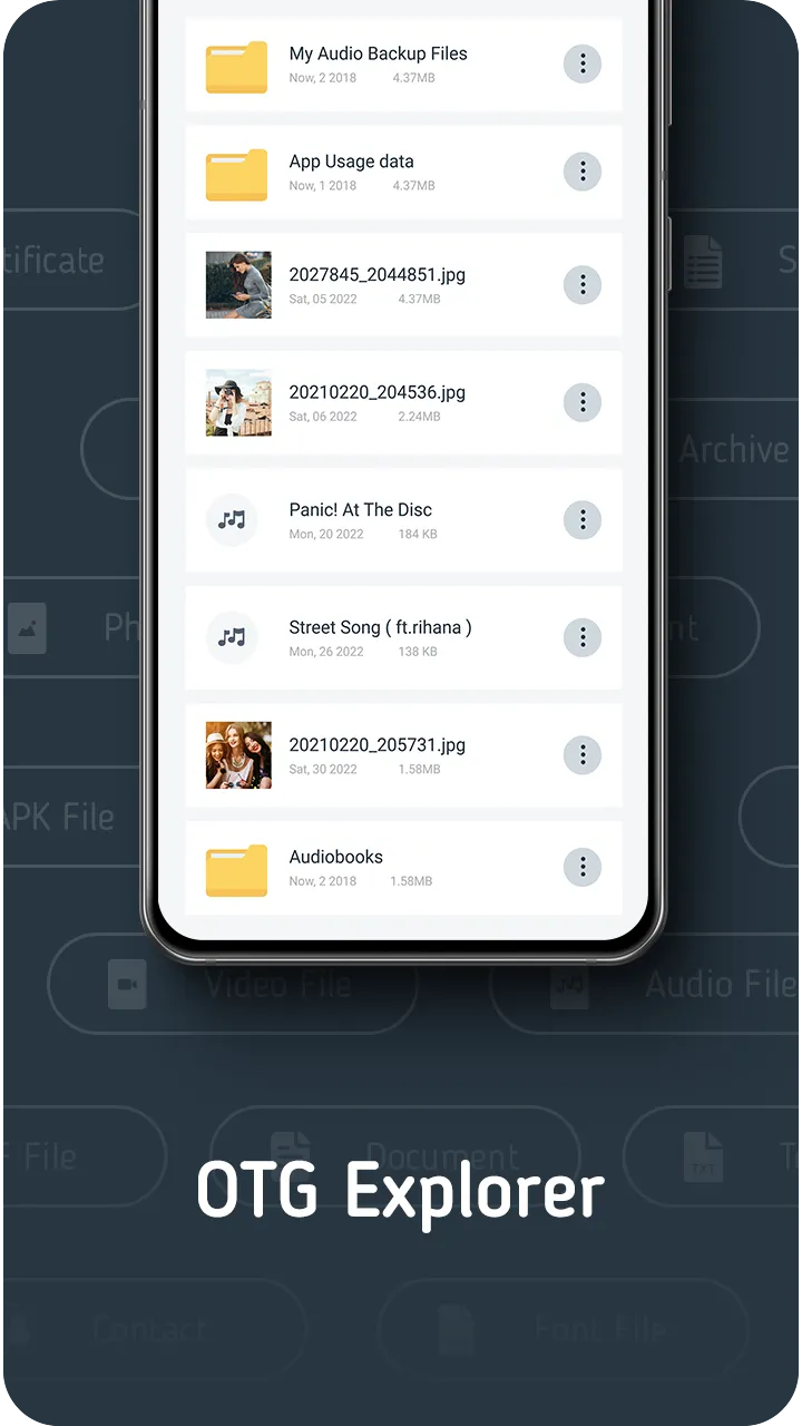 OTG USB Connector File Manager | Indus Appstore | Screenshot