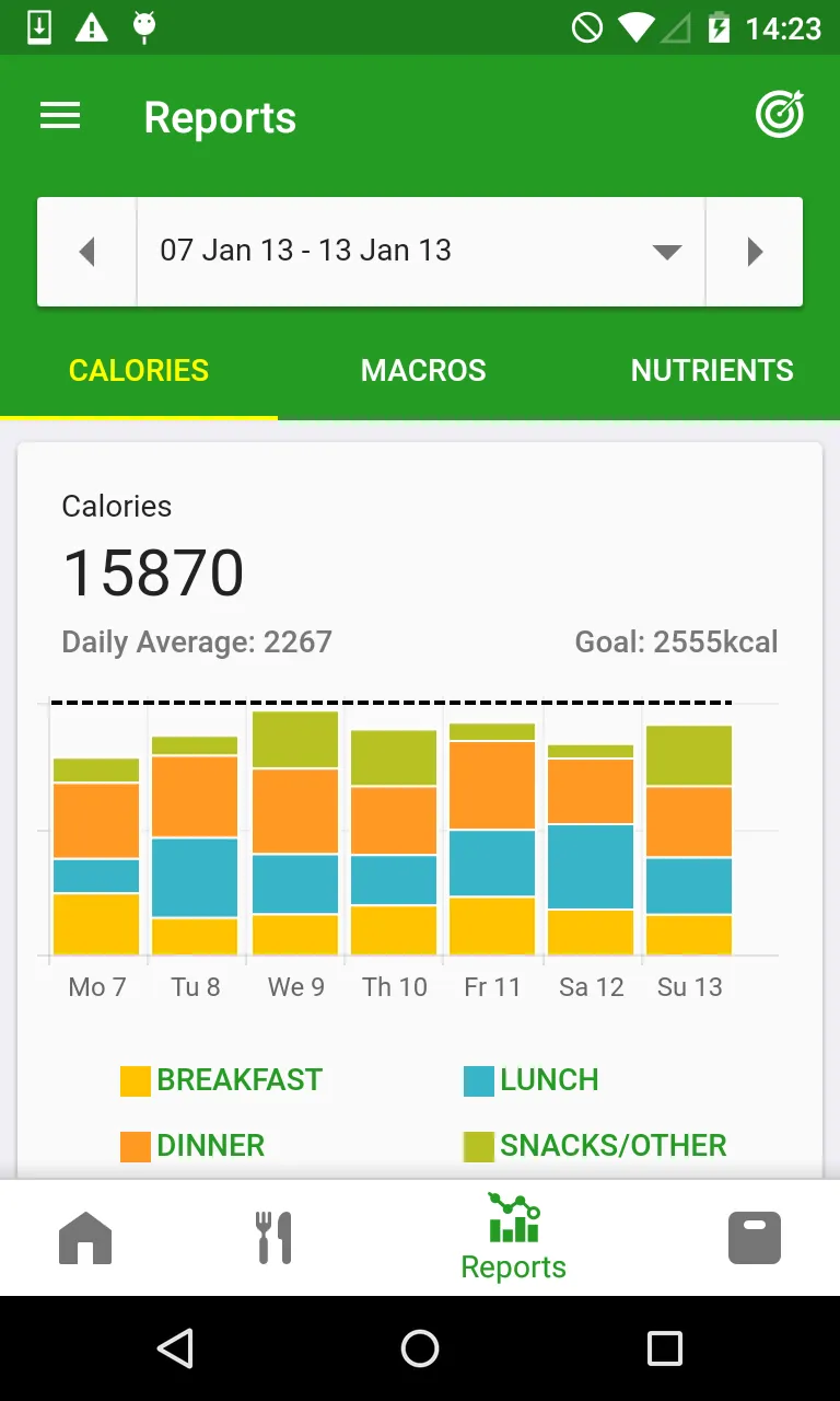 Calorie Counter by FatSecret | Indus Appstore | Screenshot