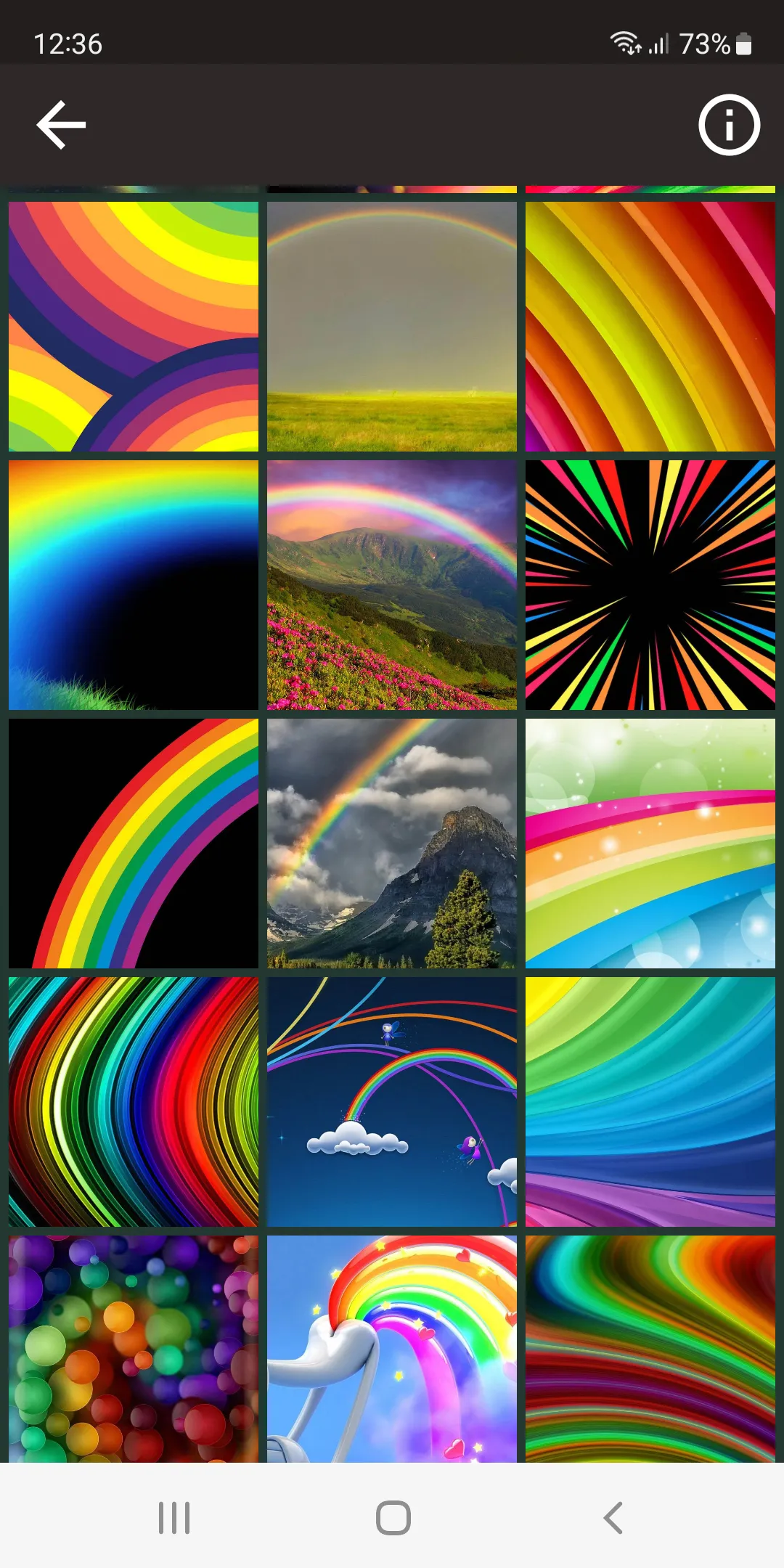 Rainbow Wallpapers | Indus Appstore | Screenshot