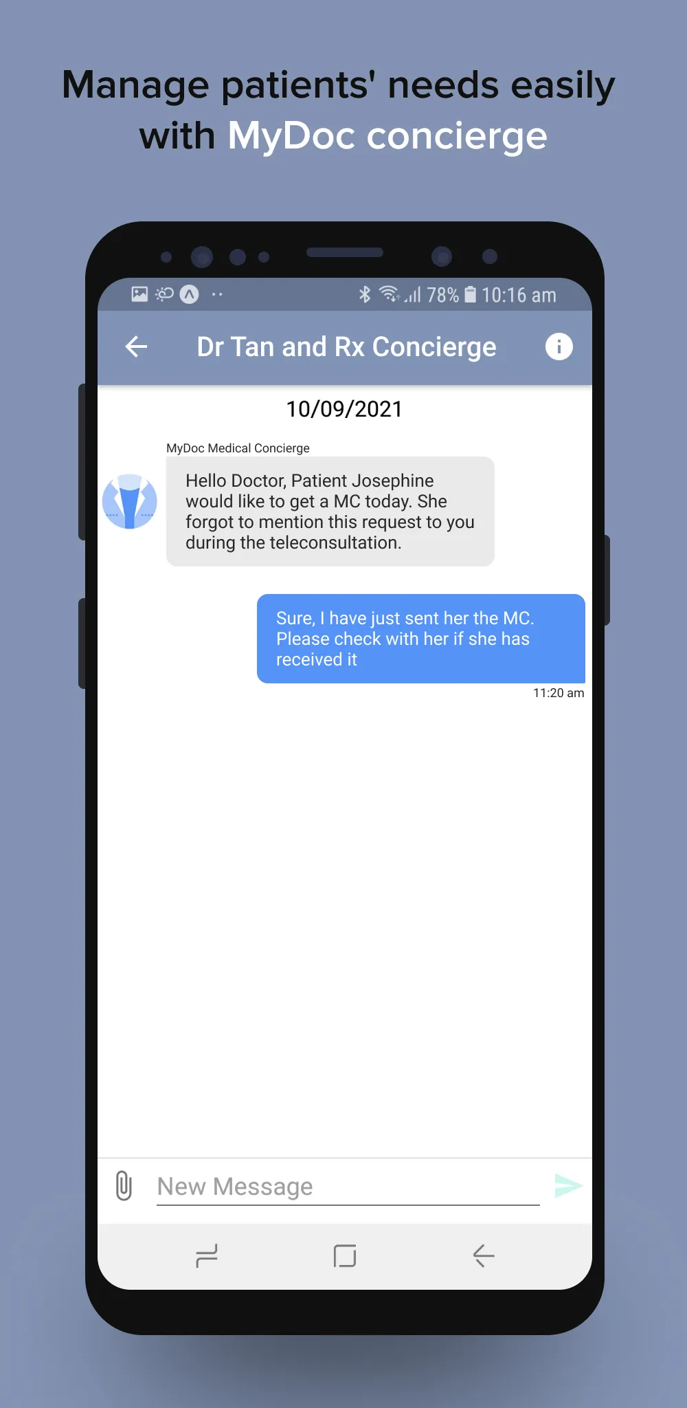 MyDoc Pro Health Professionals | Indus Appstore | Screenshot