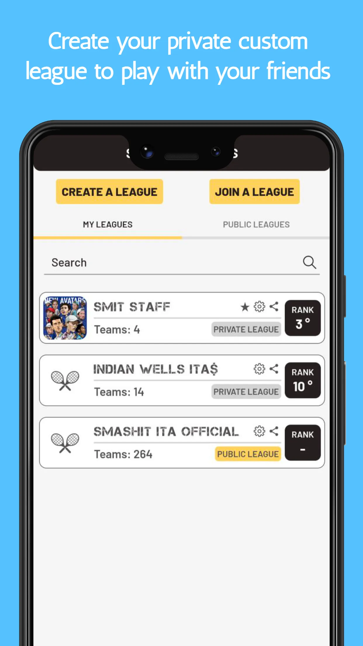 Smash It - Fantasy Tennis | Indus Appstore | Screenshot