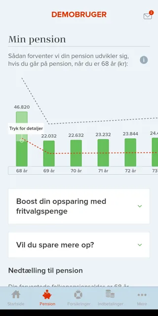 Industriens Pension | Indus Appstore | Screenshot