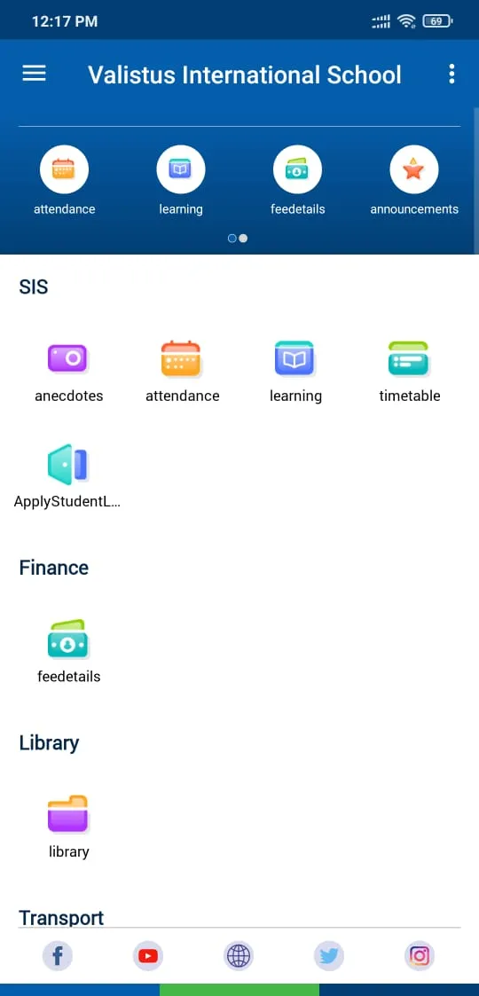 Valistus International School | Indus Appstore | Screenshot