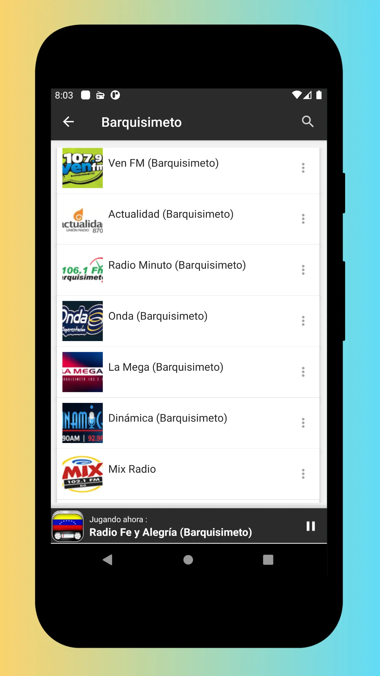 Radio Venezuela - Radio FM AM | Indus Appstore | Screenshot