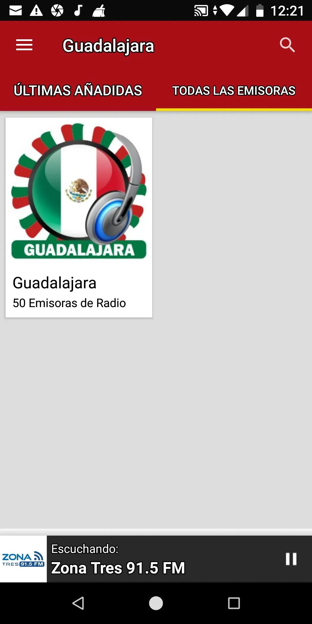 Guadalajara Radio Stations | Indus Appstore | Screenshot