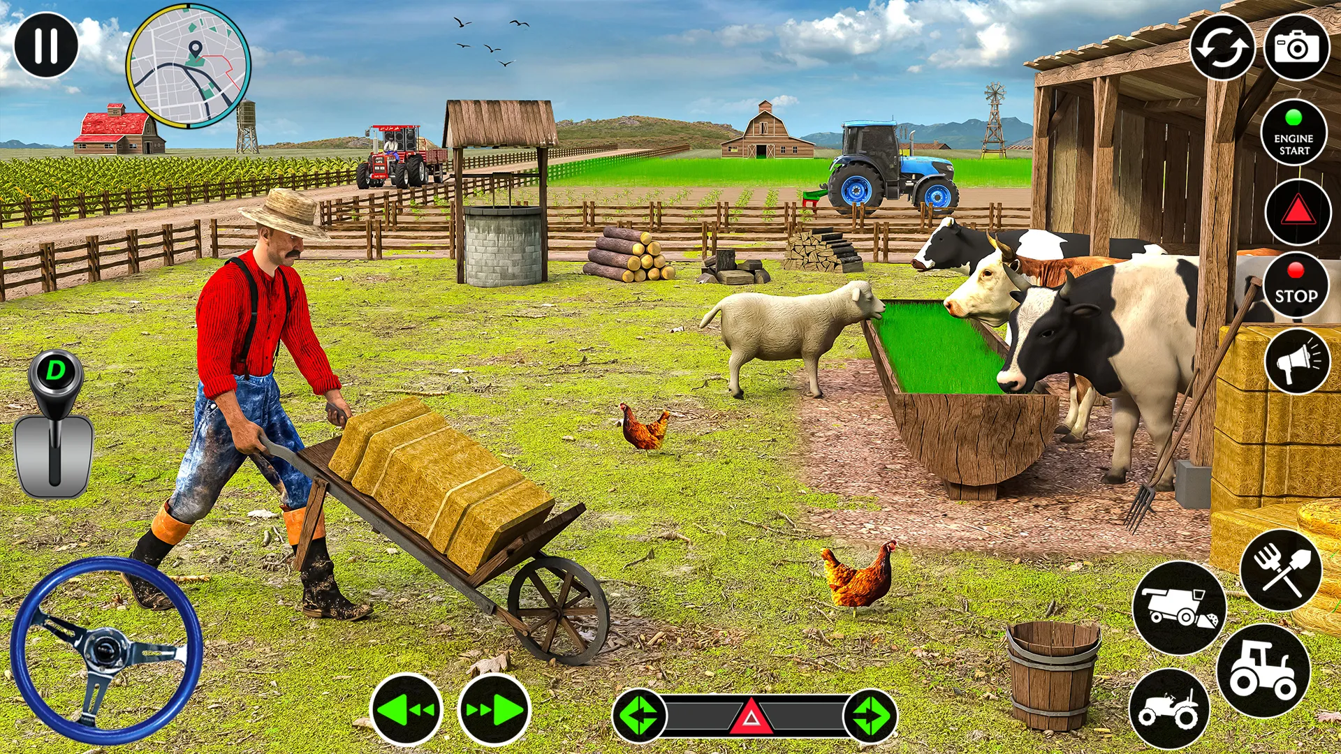 Farming Games Tractor Driving | Indus Appstore | Screenshot