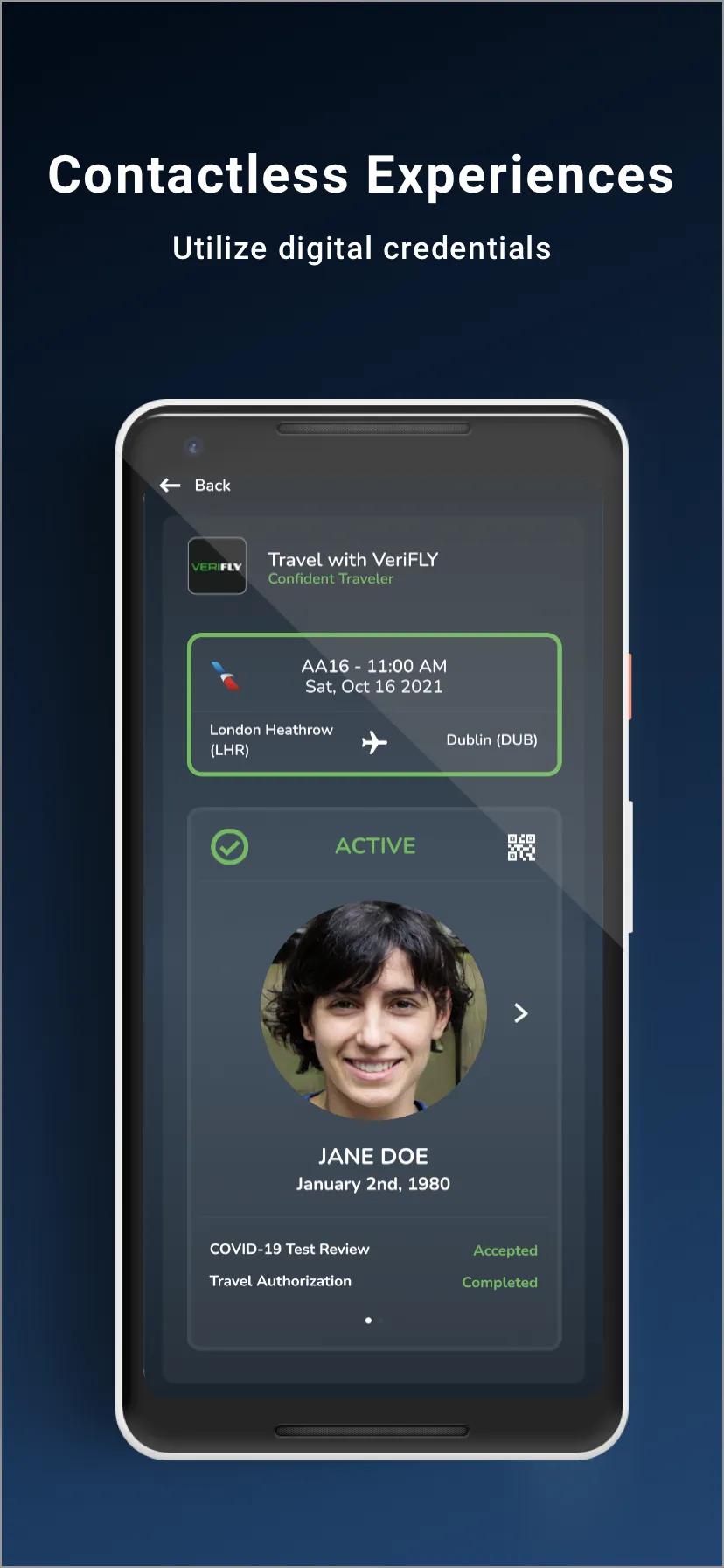 VeriFLY: Fast Digital Identity | Indus Appstore | Screenshot