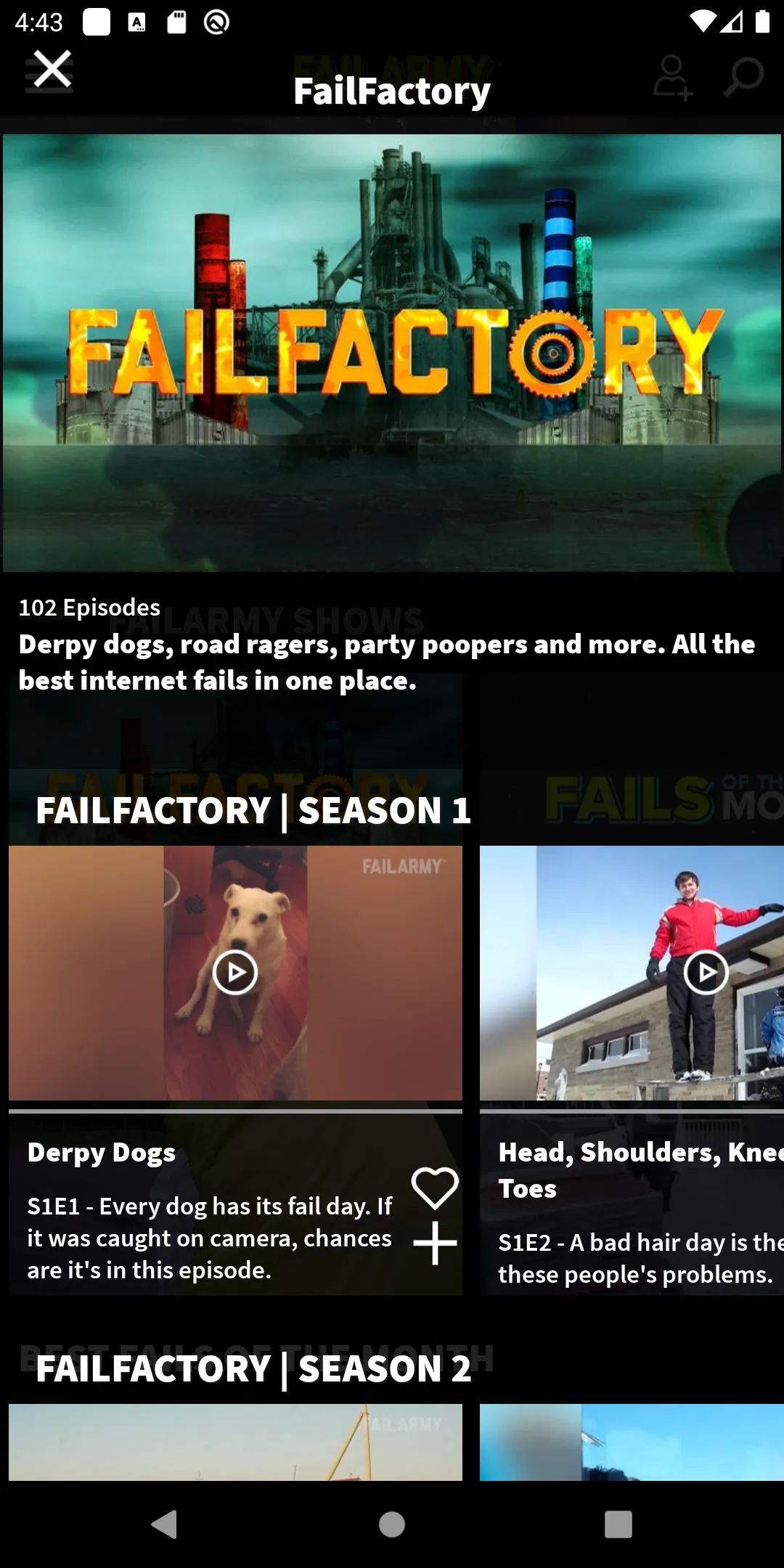 FailArmy | Indus Appstore | Screenshot