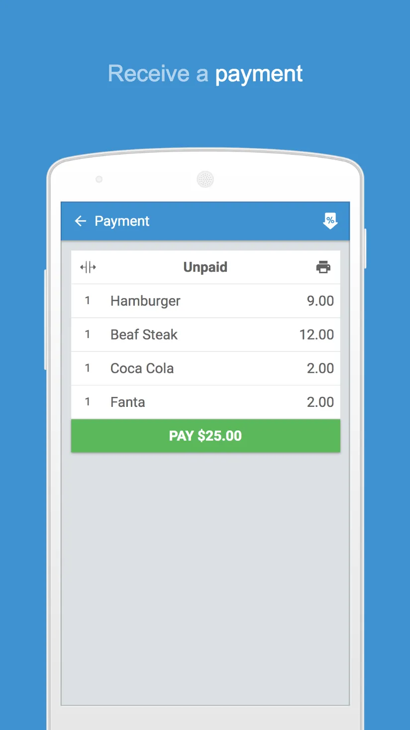 Waiter POS Restaurant POS Bar | Indus Appstore | Screenshot