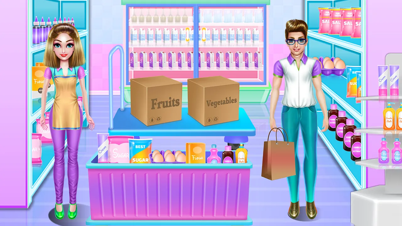 Crazy Mommy Supermarket Day | Indus Appstore | Screenshot