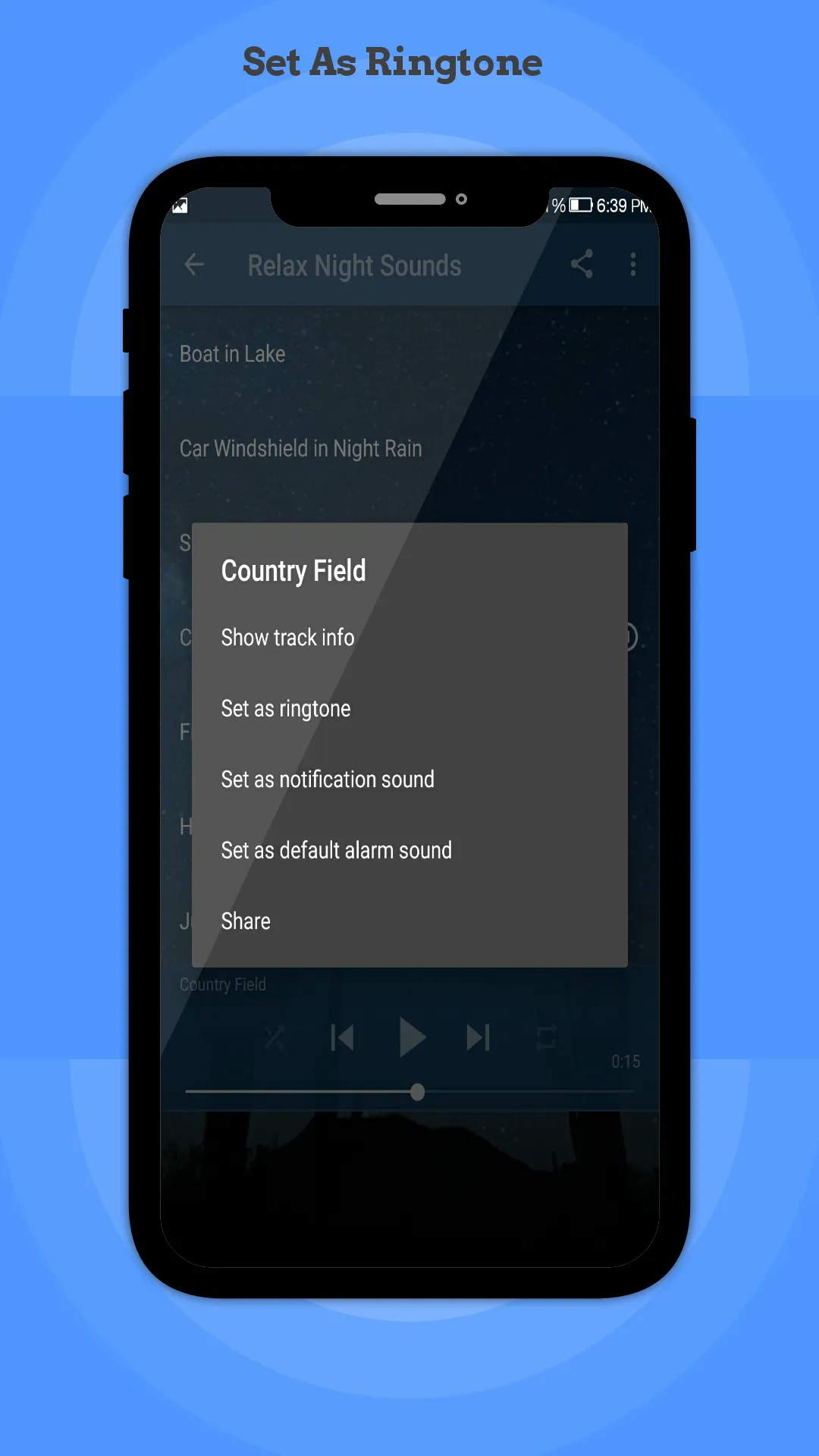 Relax Night Sounds | Indus Appstore | Screenshot