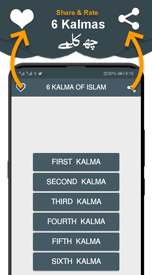 6 Kalma of Islam 2023 | Indus Appstore | Screenshot