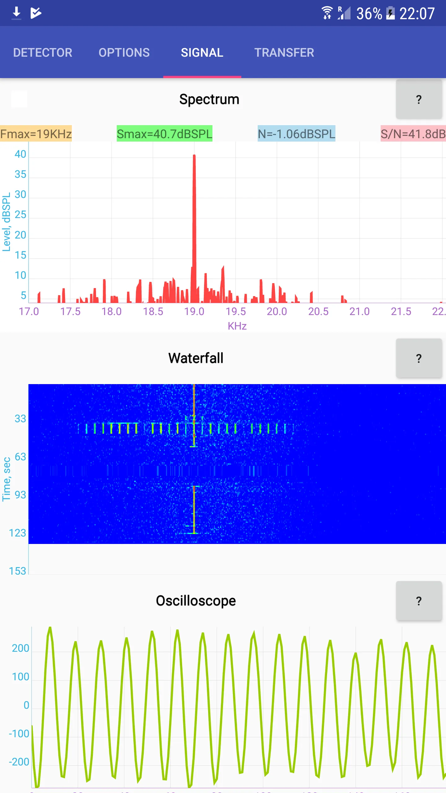 UltraSound Detector | Indus Appstore | Screenshot