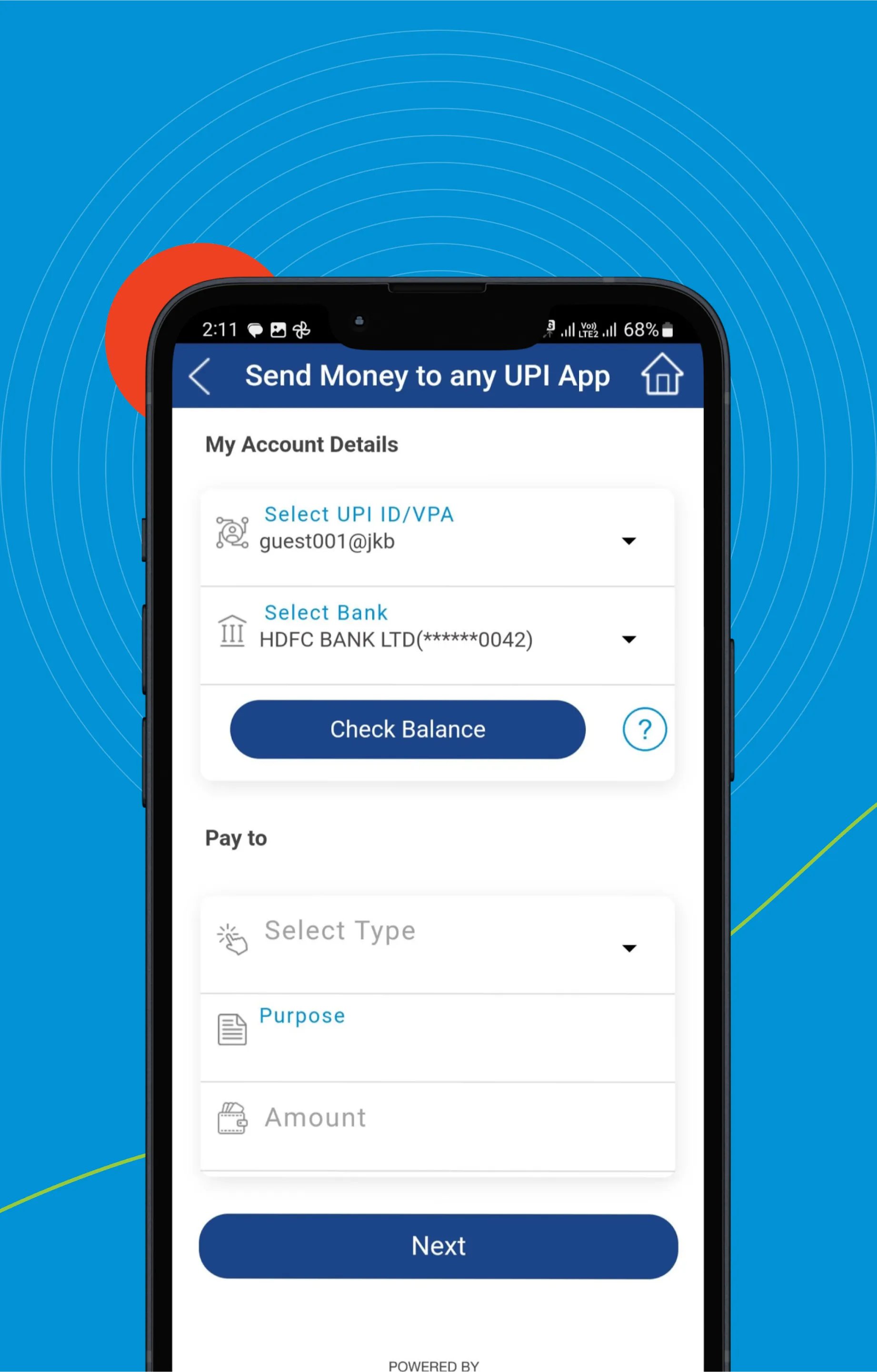 JKB Bhim UPI | Indus Appstore | Screenshot