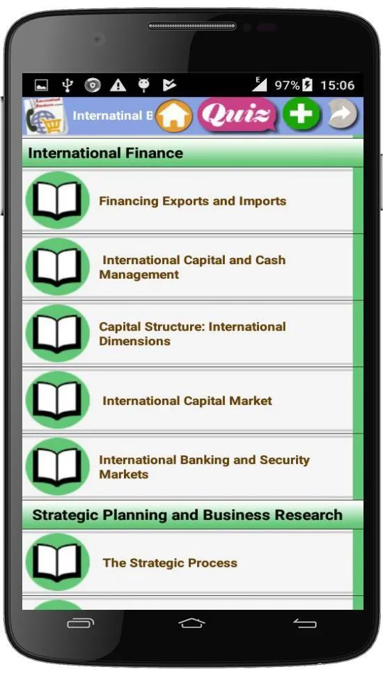 Internatinal Business course | Indus Appstore | Screenshot