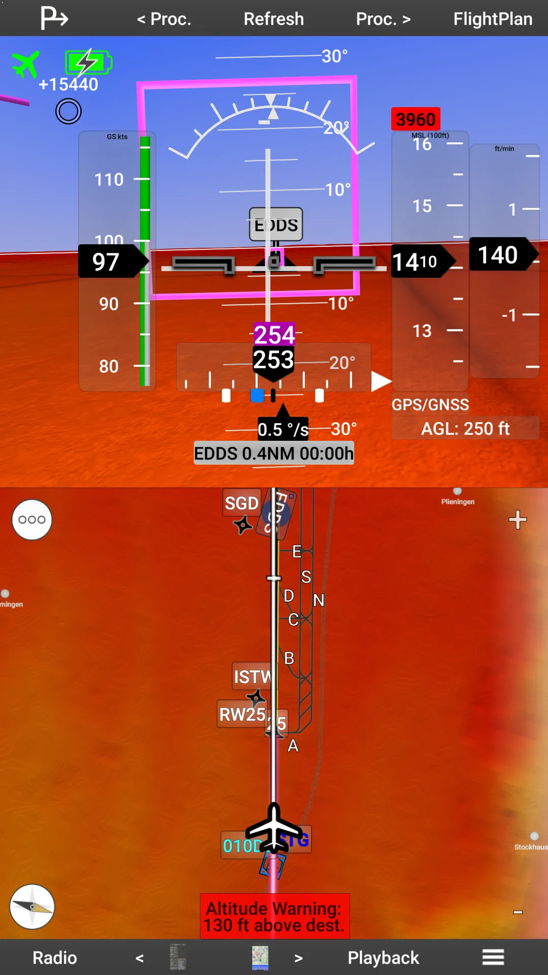 Horizon Portable Glass Cockpit | Indus Appstore | Screenshot