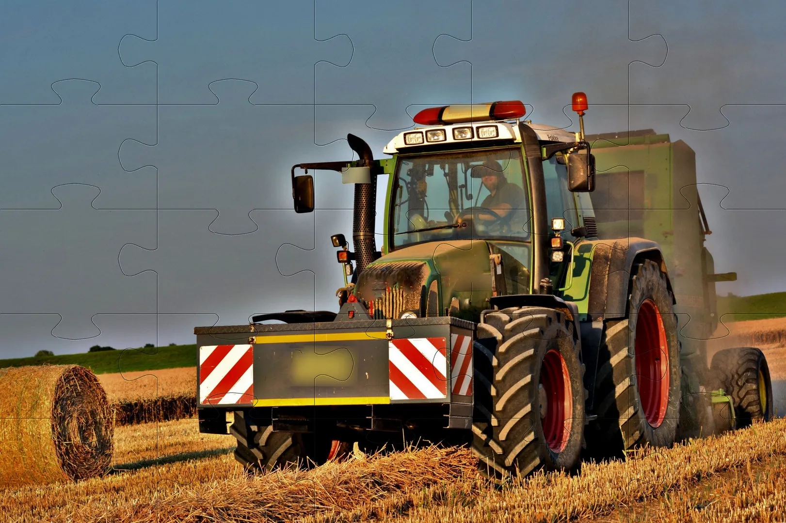 Jigsaw puzzles farming tractor | Indus Appstore | Screenshot