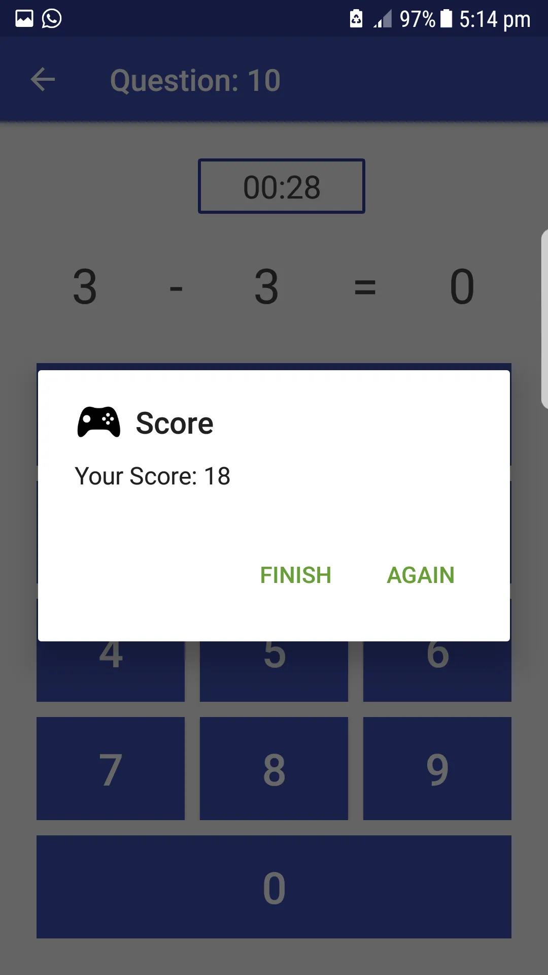 Math Challenge | Indus Appstore | Screenshot