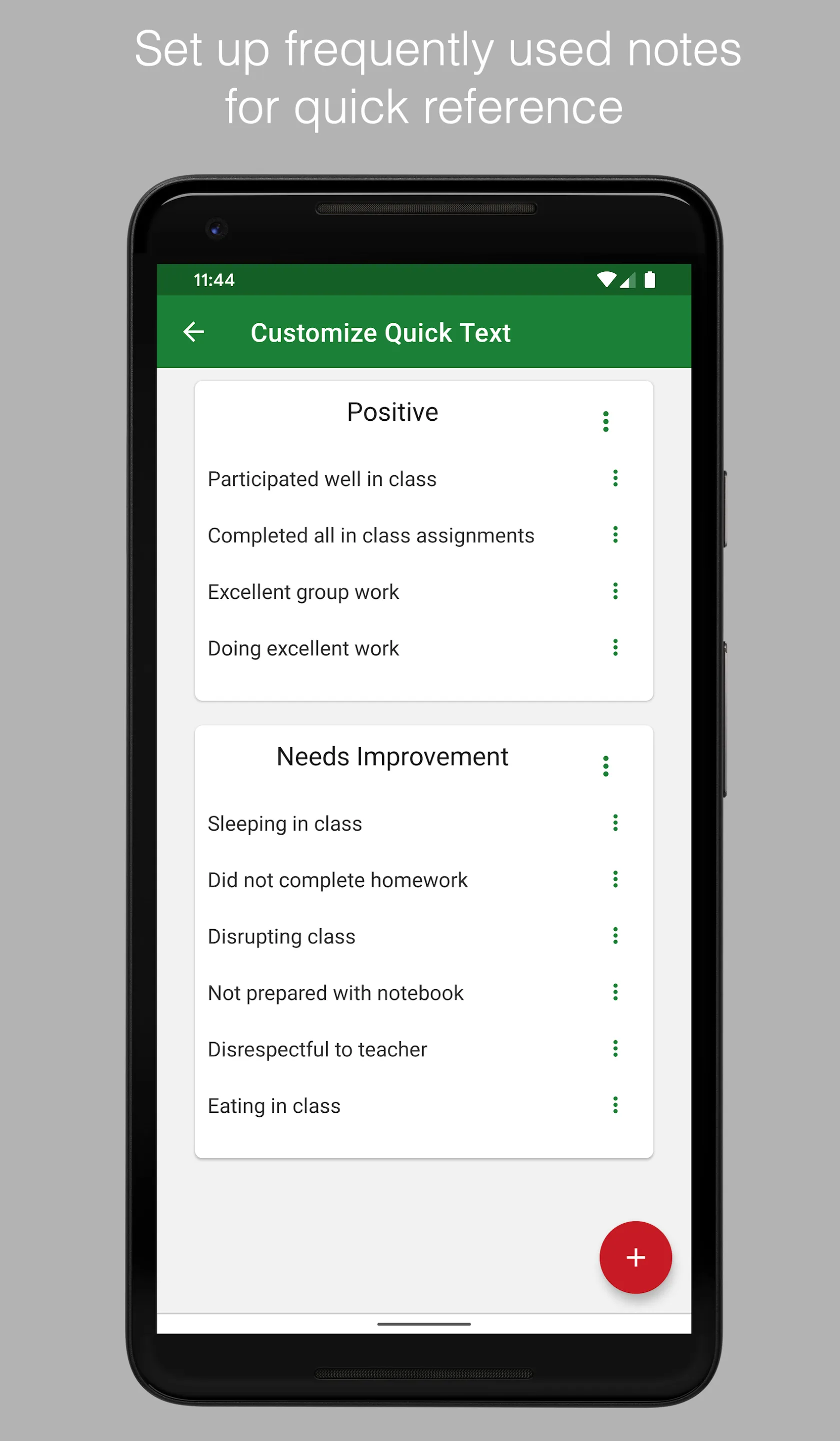 Teacher Notes | Indus Appstore | Screenshot