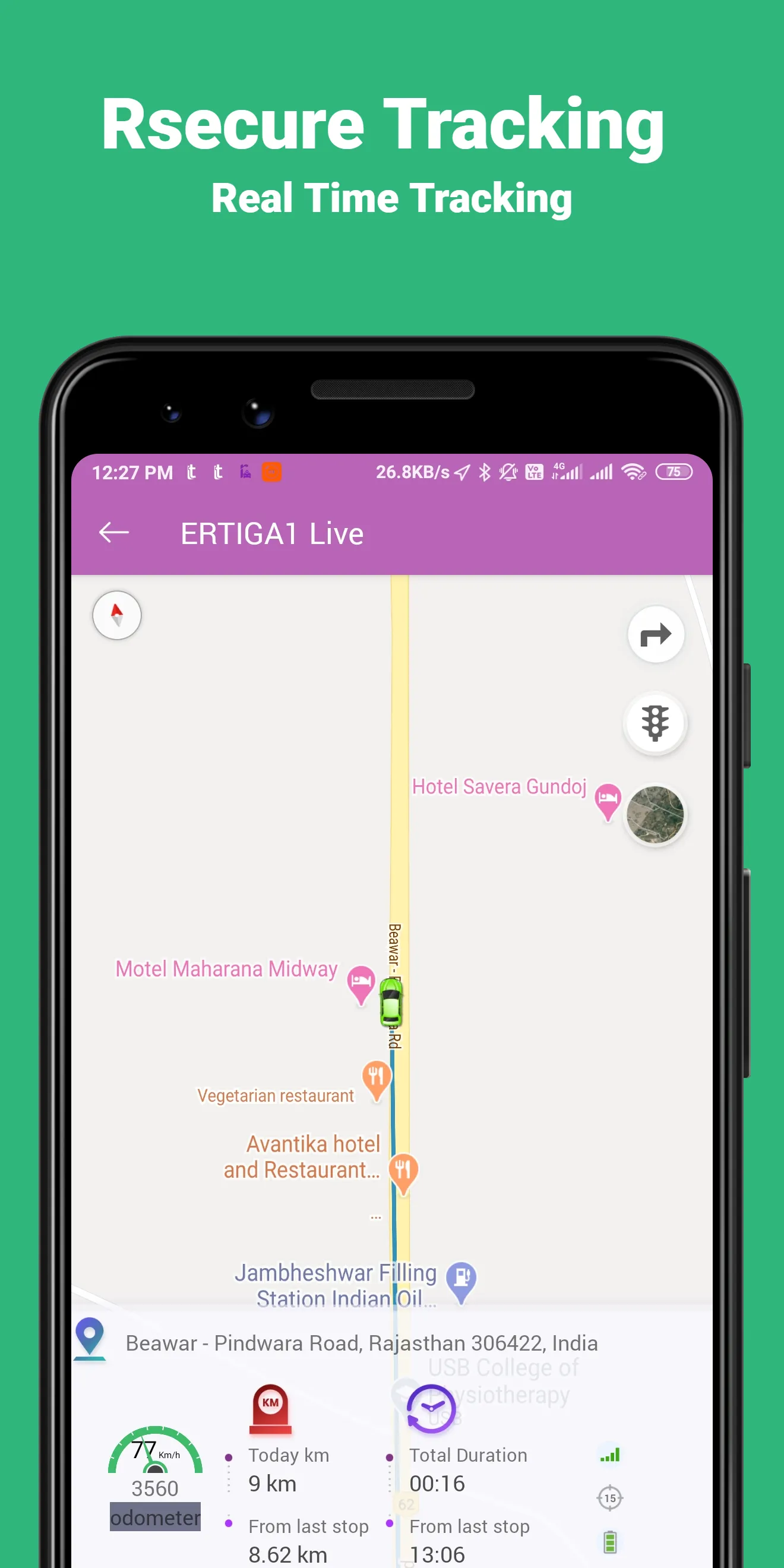 RSecure Smart Gps Tracker | Indus Appstore | Screenshot