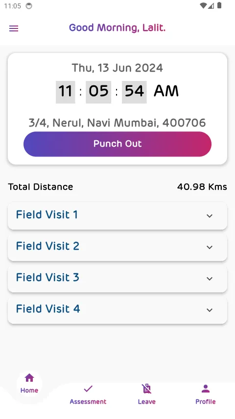 Field Force Assessment - Adani | Indus Appstore | Screenshot