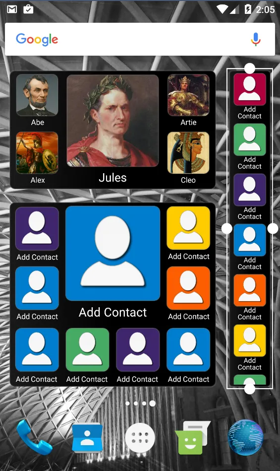 Mad Contacts Widget | Indus Appstore | Screenshot